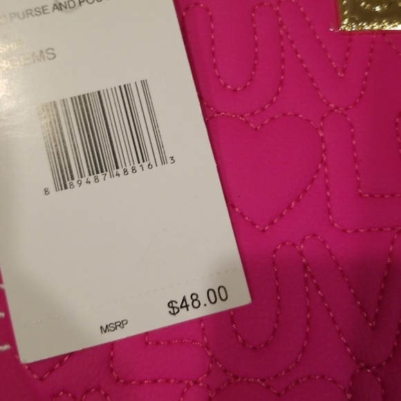 Betsey Johnson Pouch & Kitty Coin Purse - Picture 7 of 8